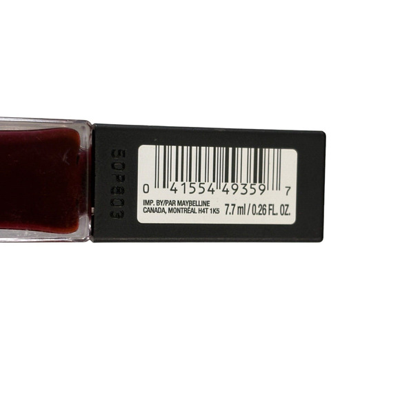 Maybelline Color Sensational Vivid Matte Liquid Lipstick 39 Corrupt Cranberry - Picture 5 of 5